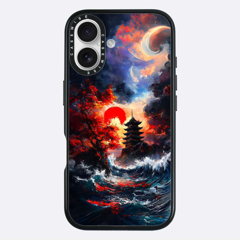 Ogniste niebo nad oceanem - Etui