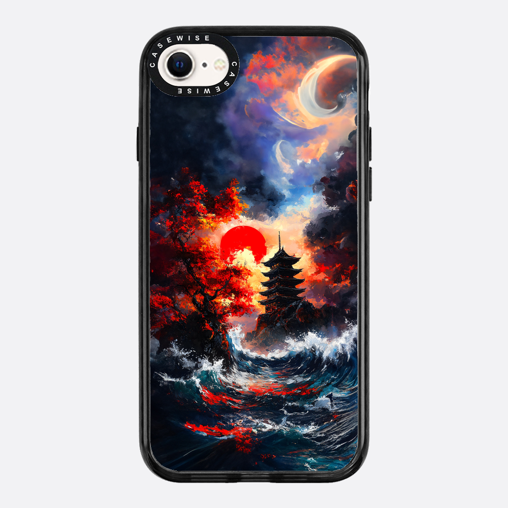 Ogniste niebo nad oceanem - Etui