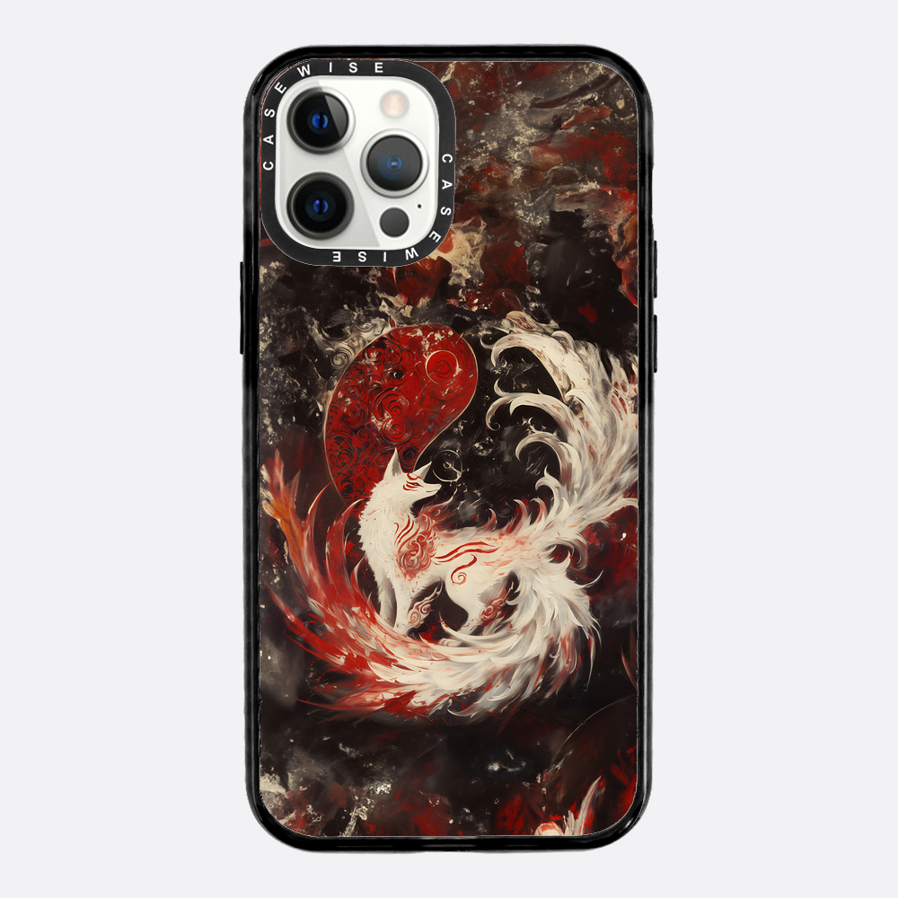 Kitsune Yin i Yang Fox - Etui