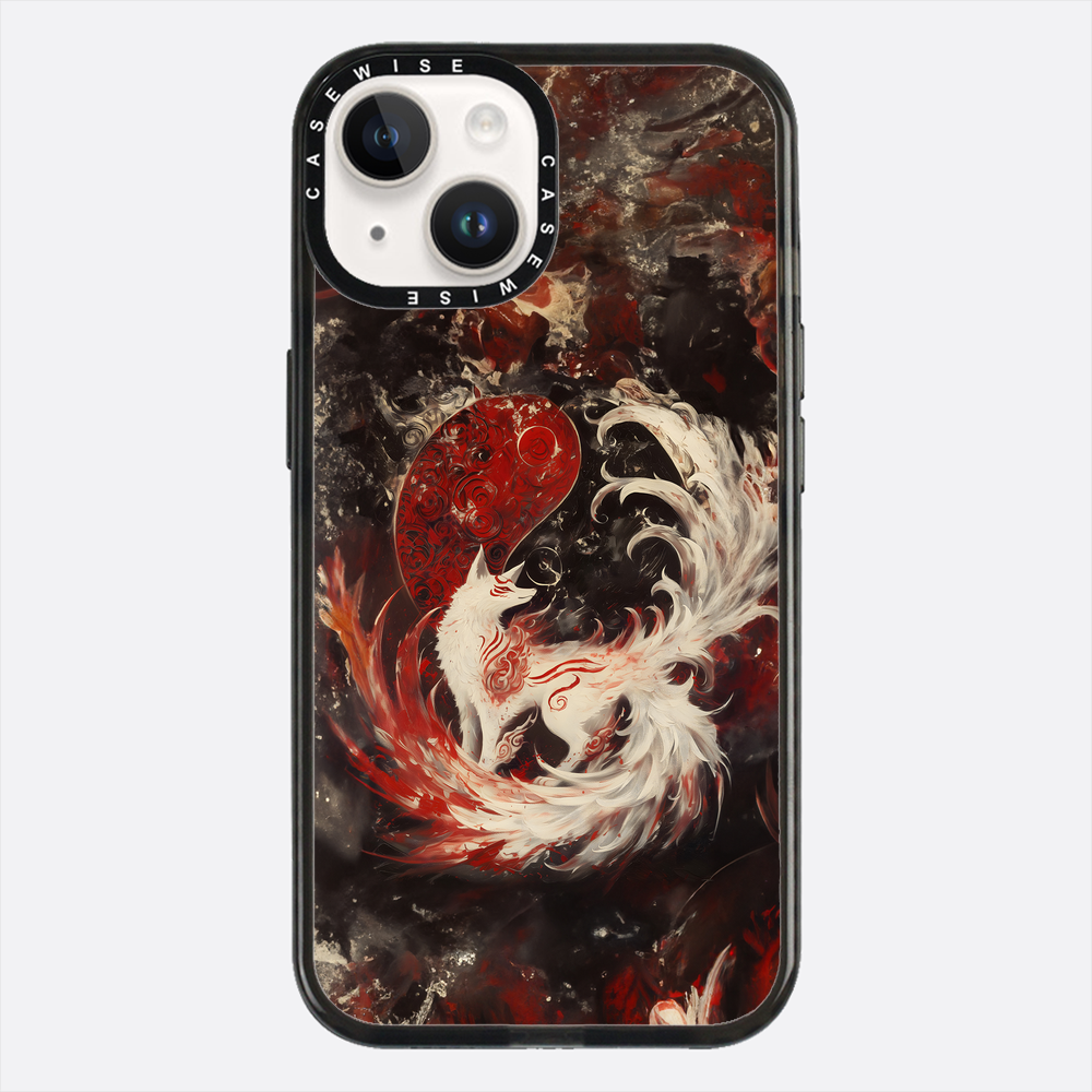 Kitsune Yin i Yang Fox - Etui