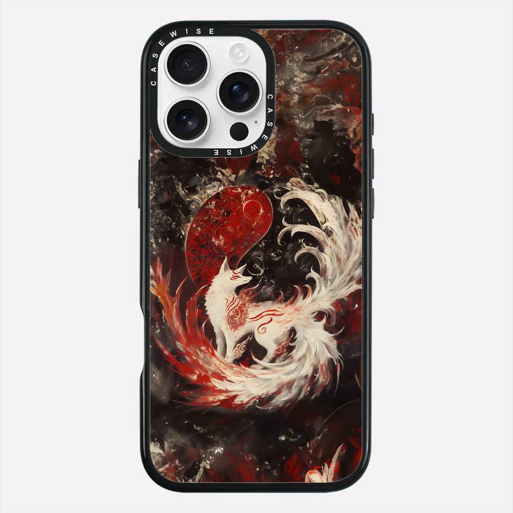 Kitsune Yin i Yang Fox - Etui