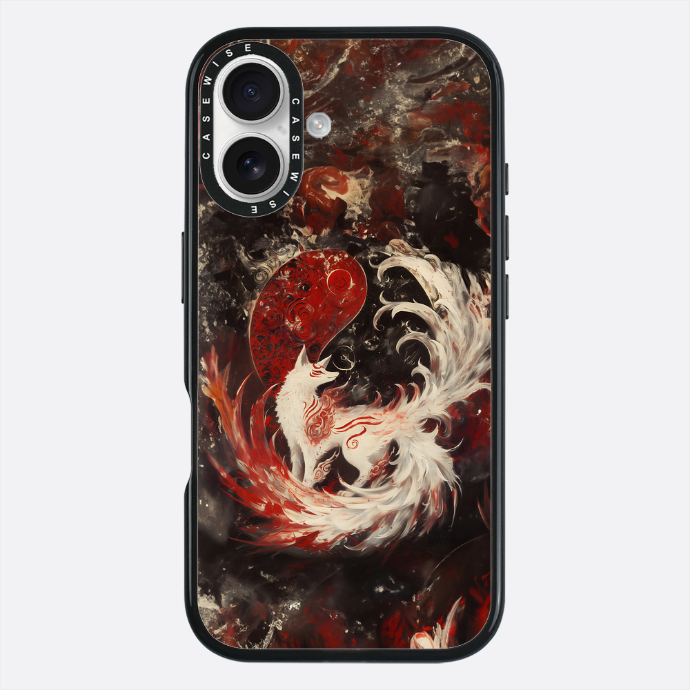 Kitsune Yin i Yang Fox - Etui