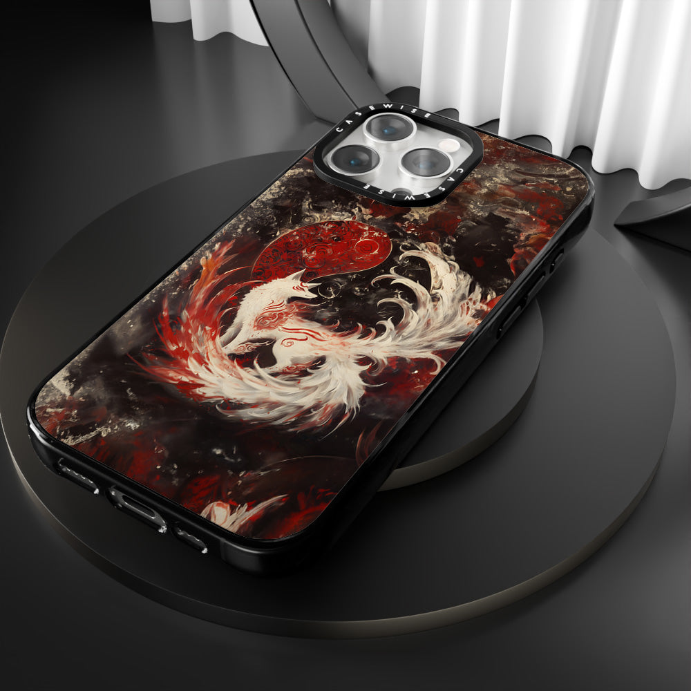 Kitsune Yin i Yang Fox - Etui