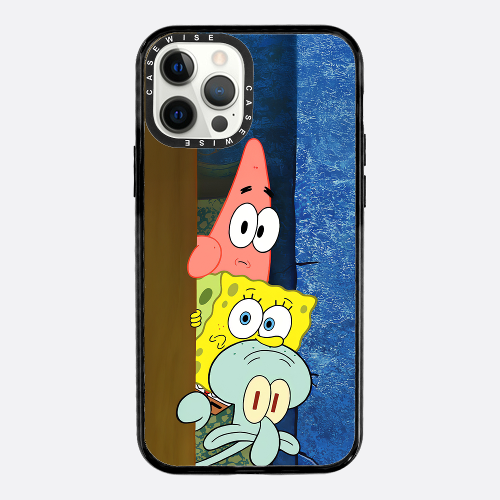 Zaskoczeni za rogiem SpongeBob - Etui