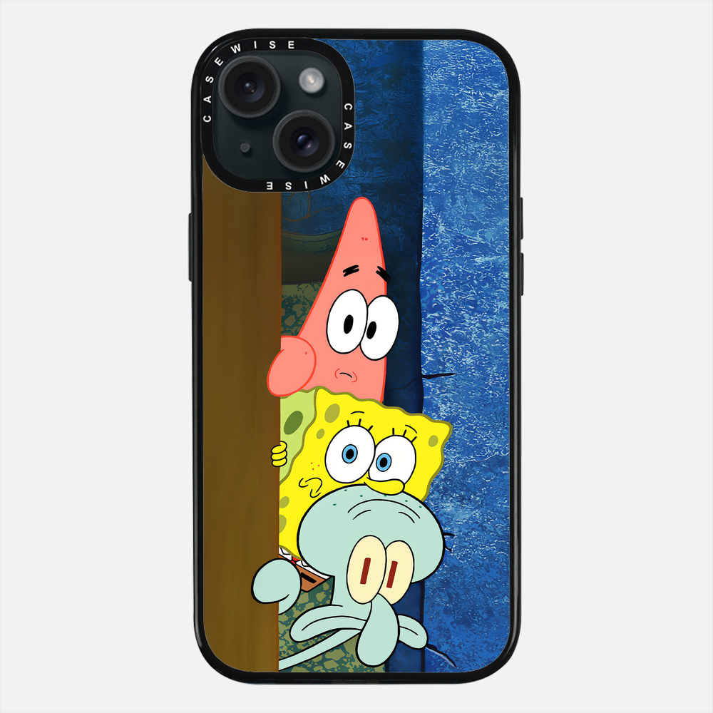Zaskoczeni za rogiem SpongeBob - Etui