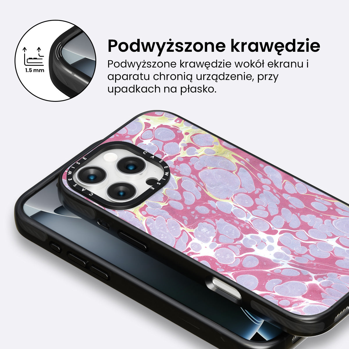 Różowa przestrzeń - Etui