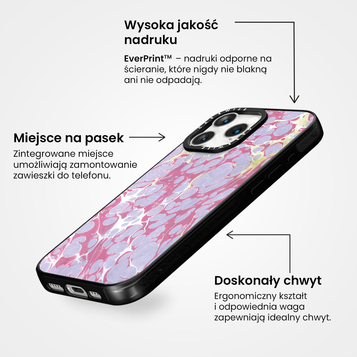 Różowa przestrzeń - Etui