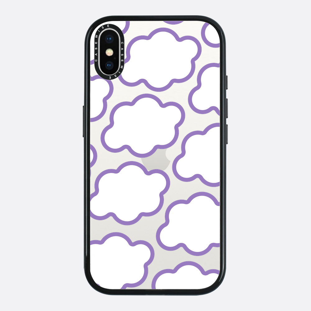 Fioletowe Chmurki - Etui