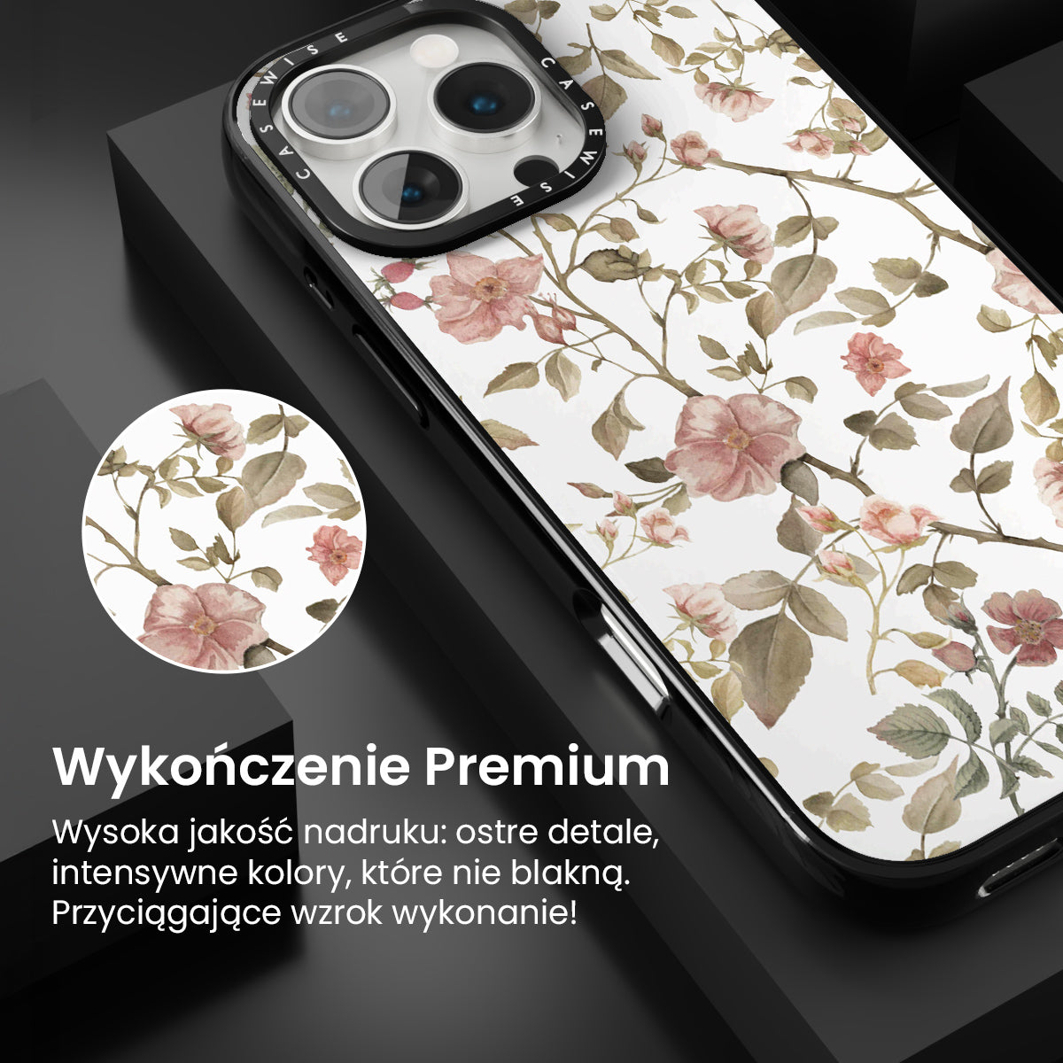 Rose Garden (biały) - Etui