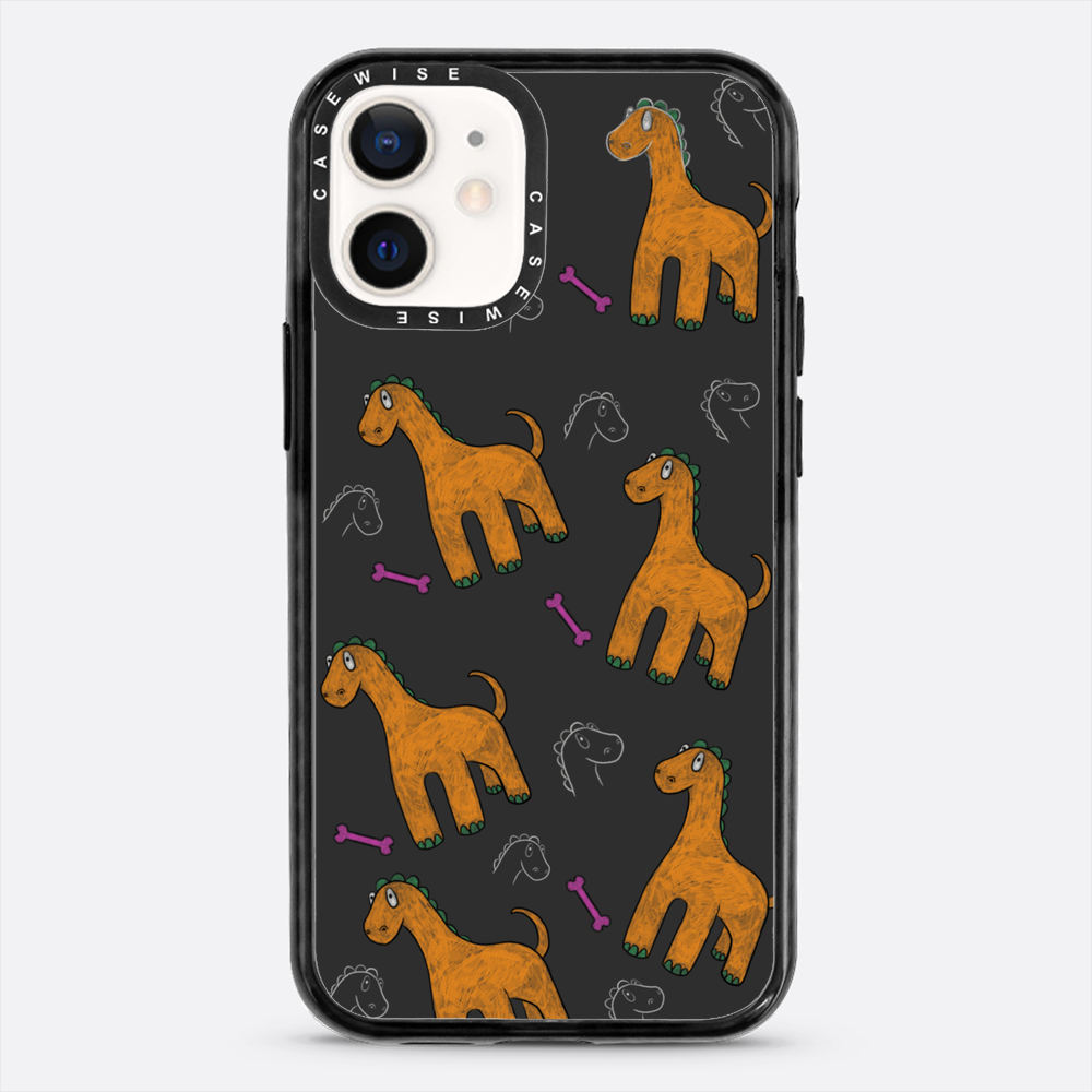 Pomarańczowy dinozaur - Etui
