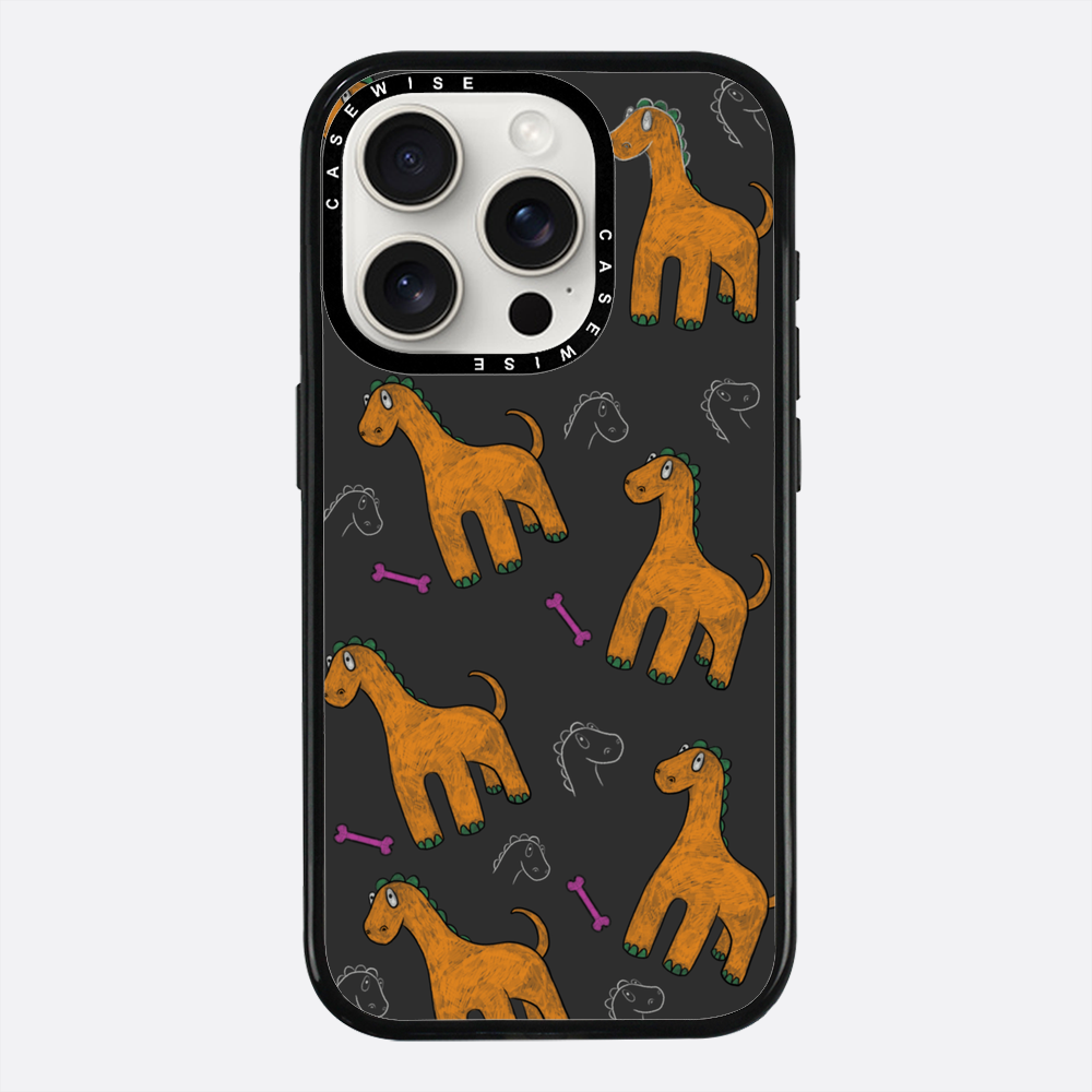 Pomarańczowy dinozaur - Etui