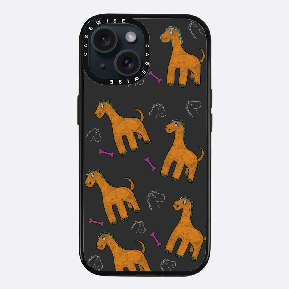 Pomarańczowy dinozaur - Etui