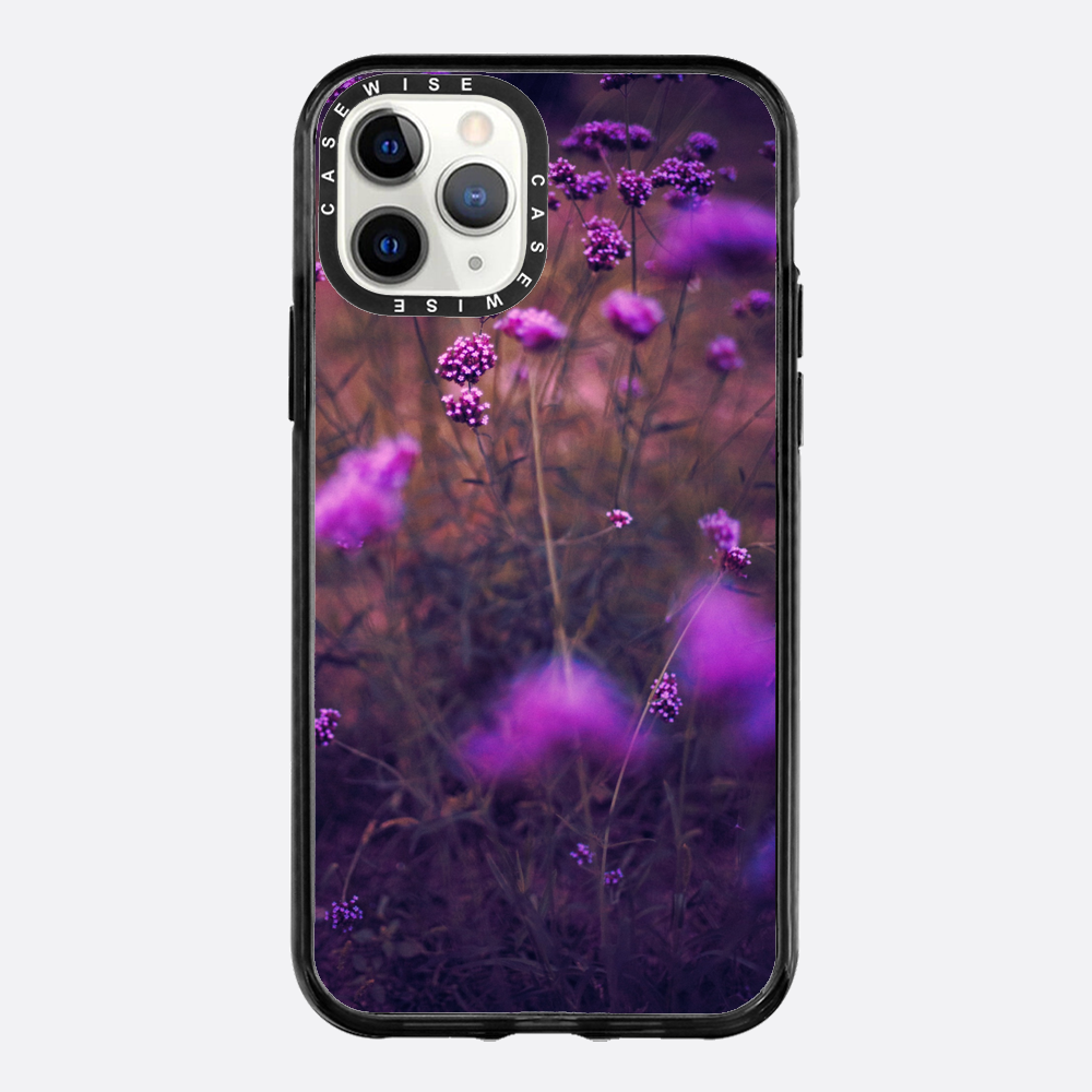 Fioletowe kwiaty - Etui