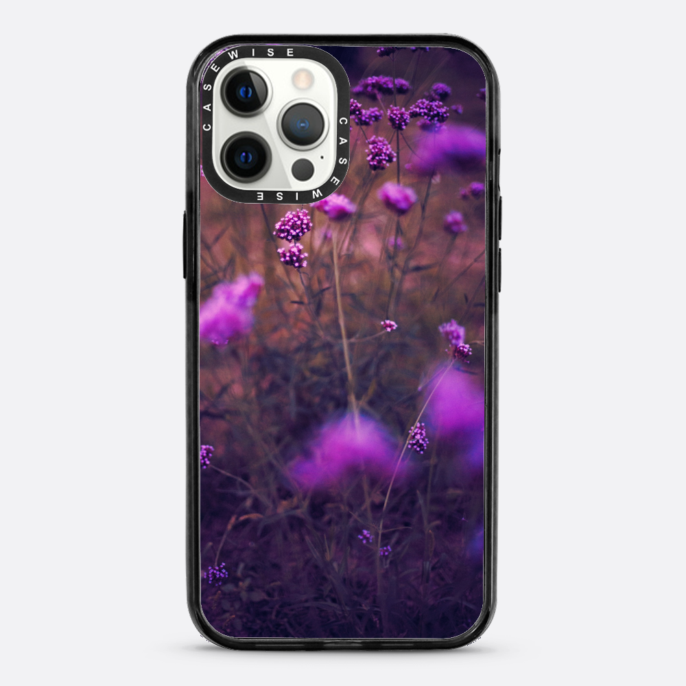Fioletowe kwiaty - Etui