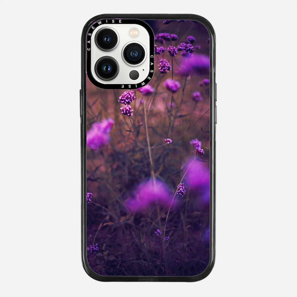 Fioletowe kwiaty - Etui