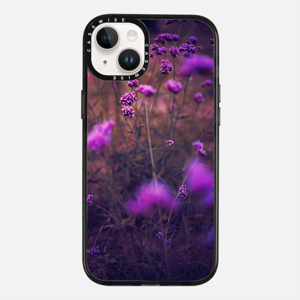 Fioletowe kwiaty - Etui