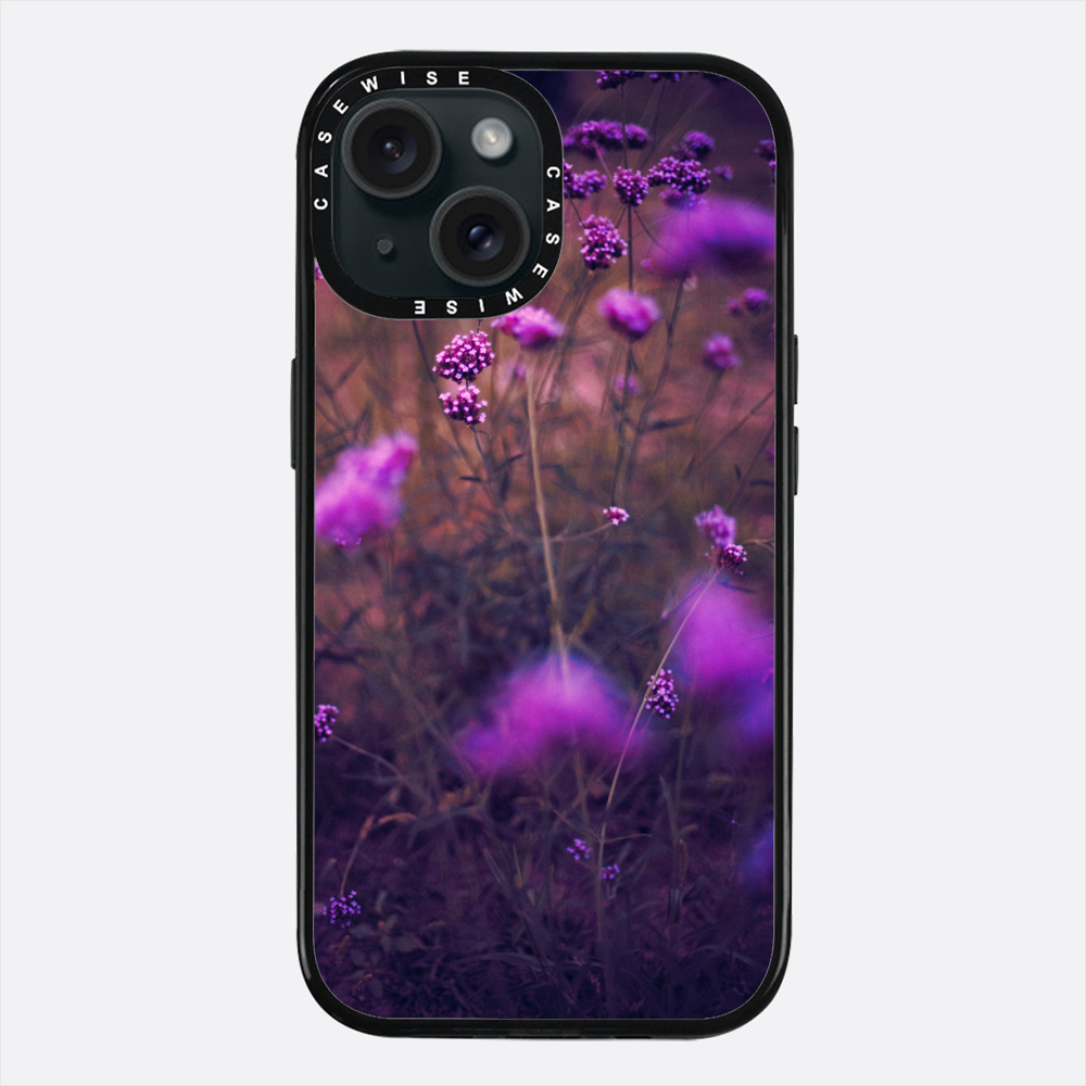 Fioletowe kwiaty - Etui
