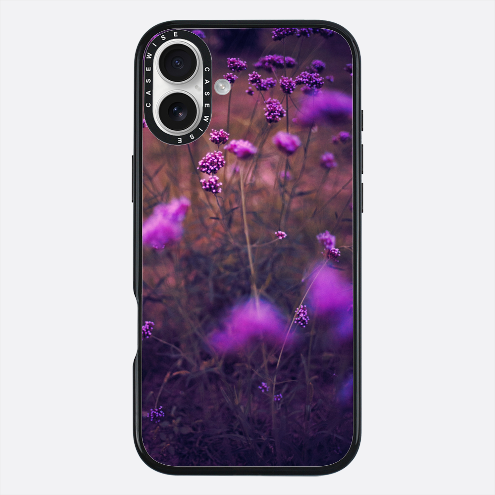 Fioletowe kwiaty - Etui