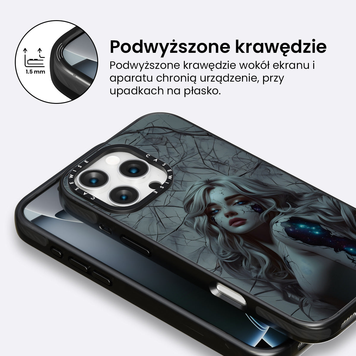 Kosmos Marmurowa Dama - Etui