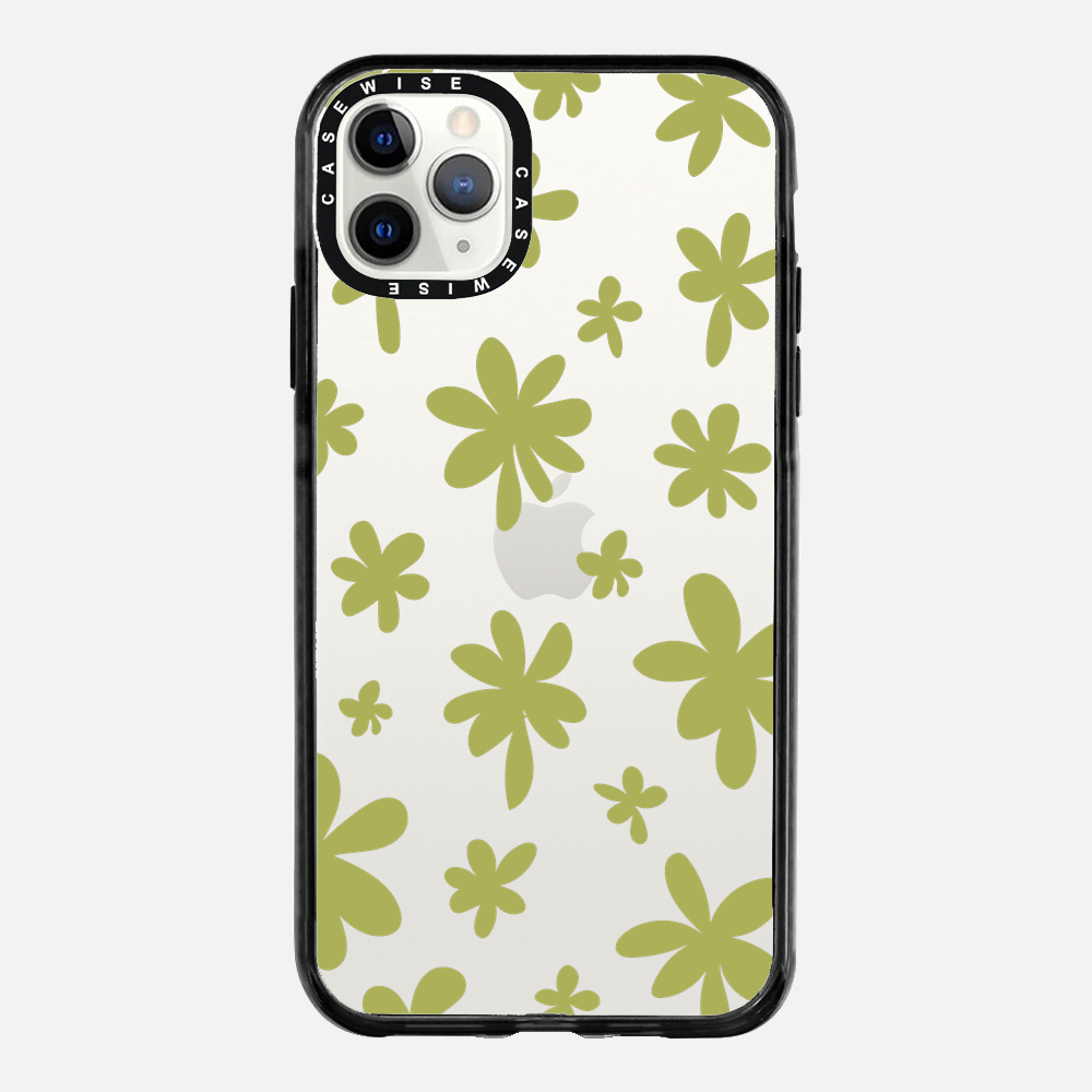 Zielone Kwiatki - Etui