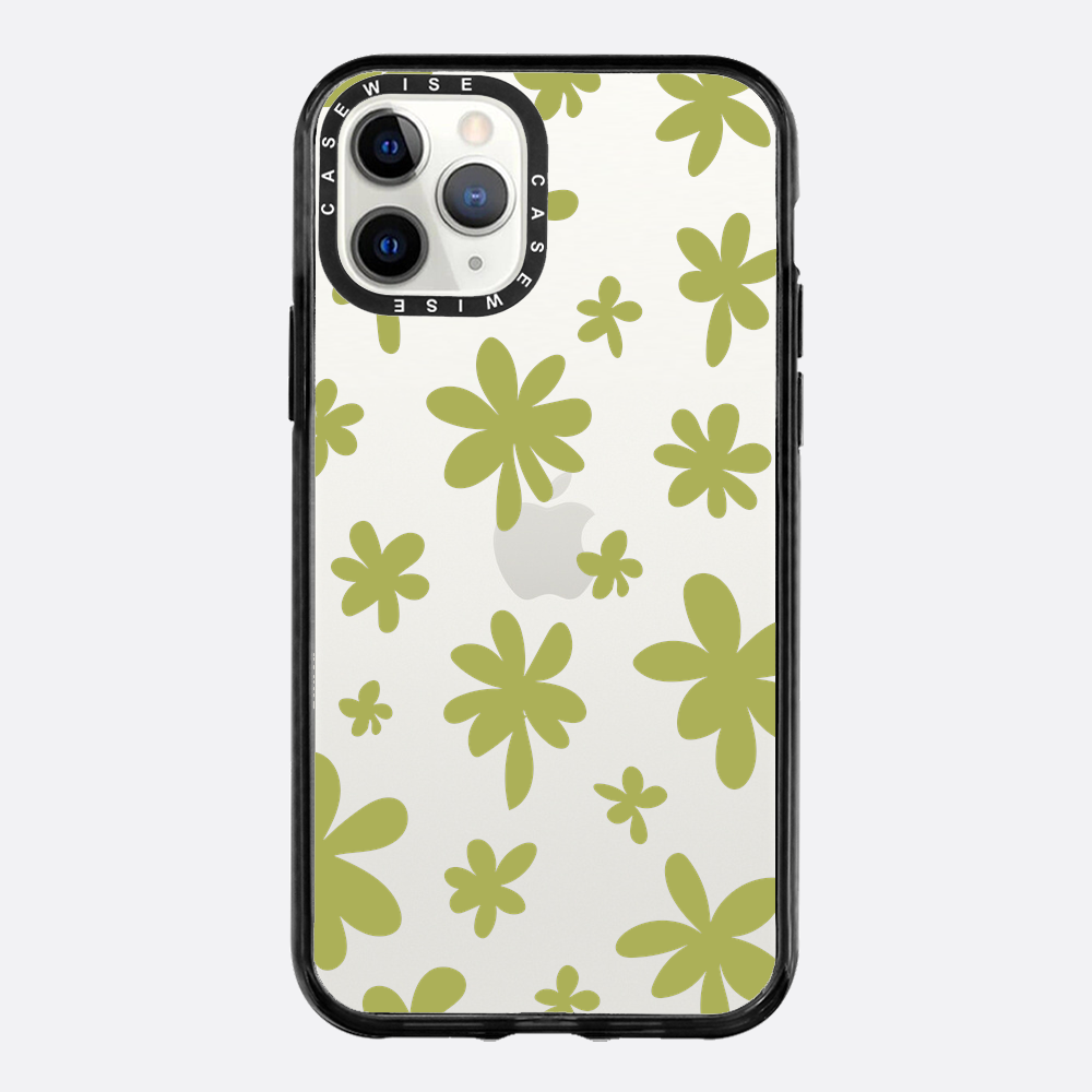 Zielone Kwiatki - Etui