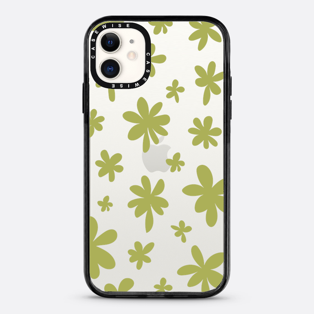 Zielone Kwiatki - Etui