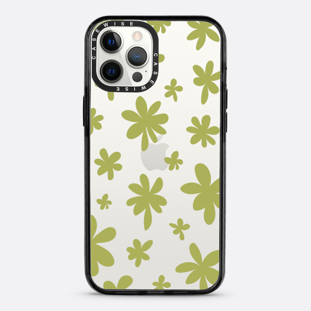 Zielone Kwiatki - Etui
