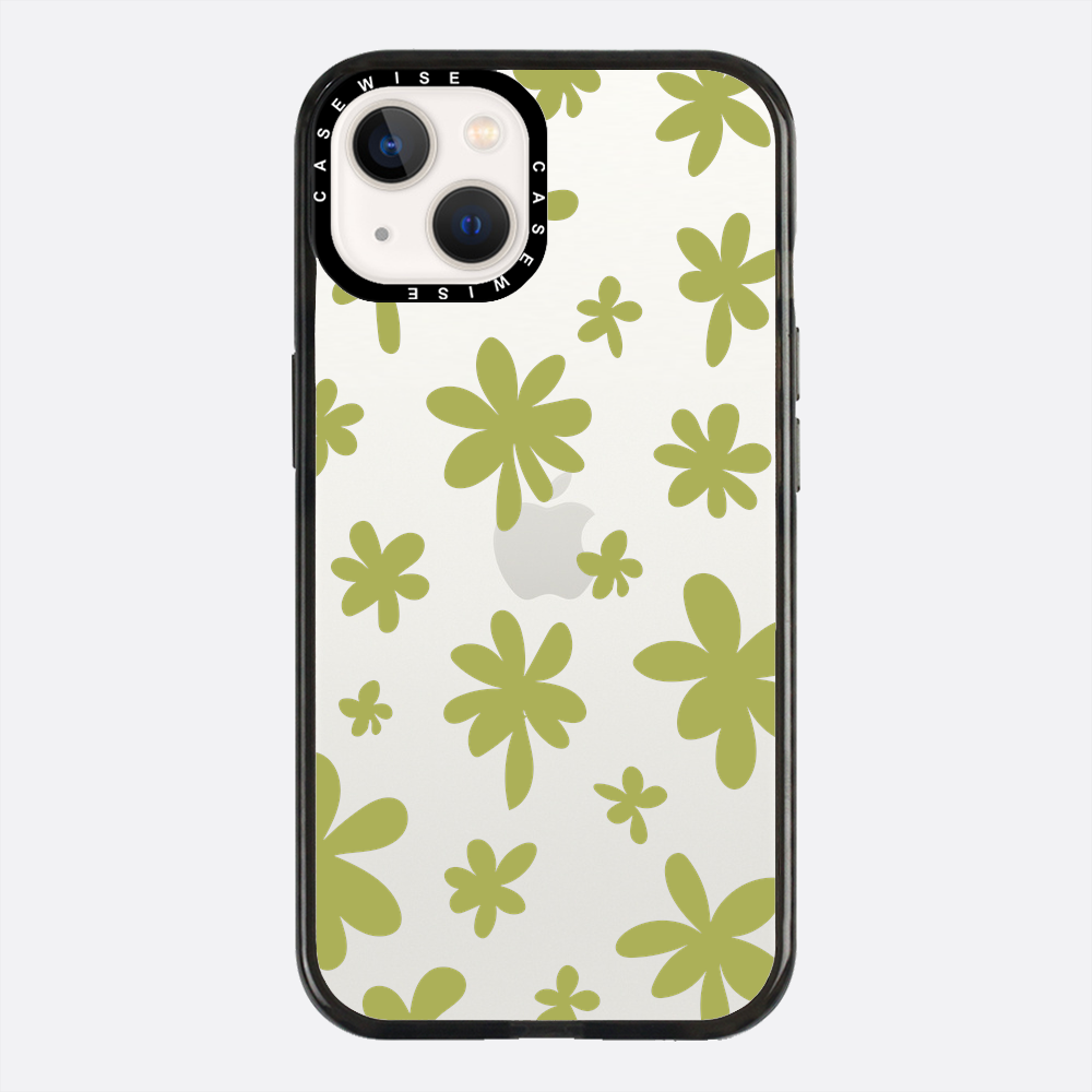 Zielone Kwiatki - Etui