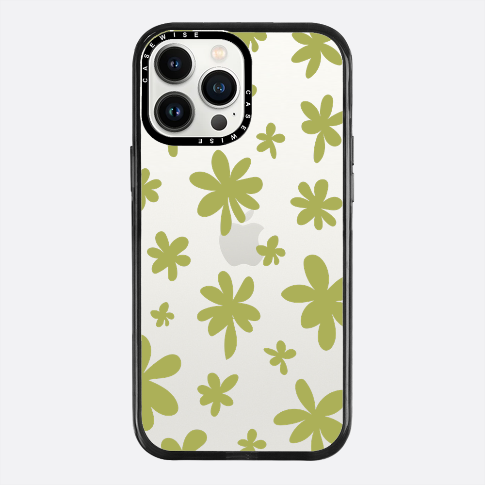 Zielone Kwiatki - Etui