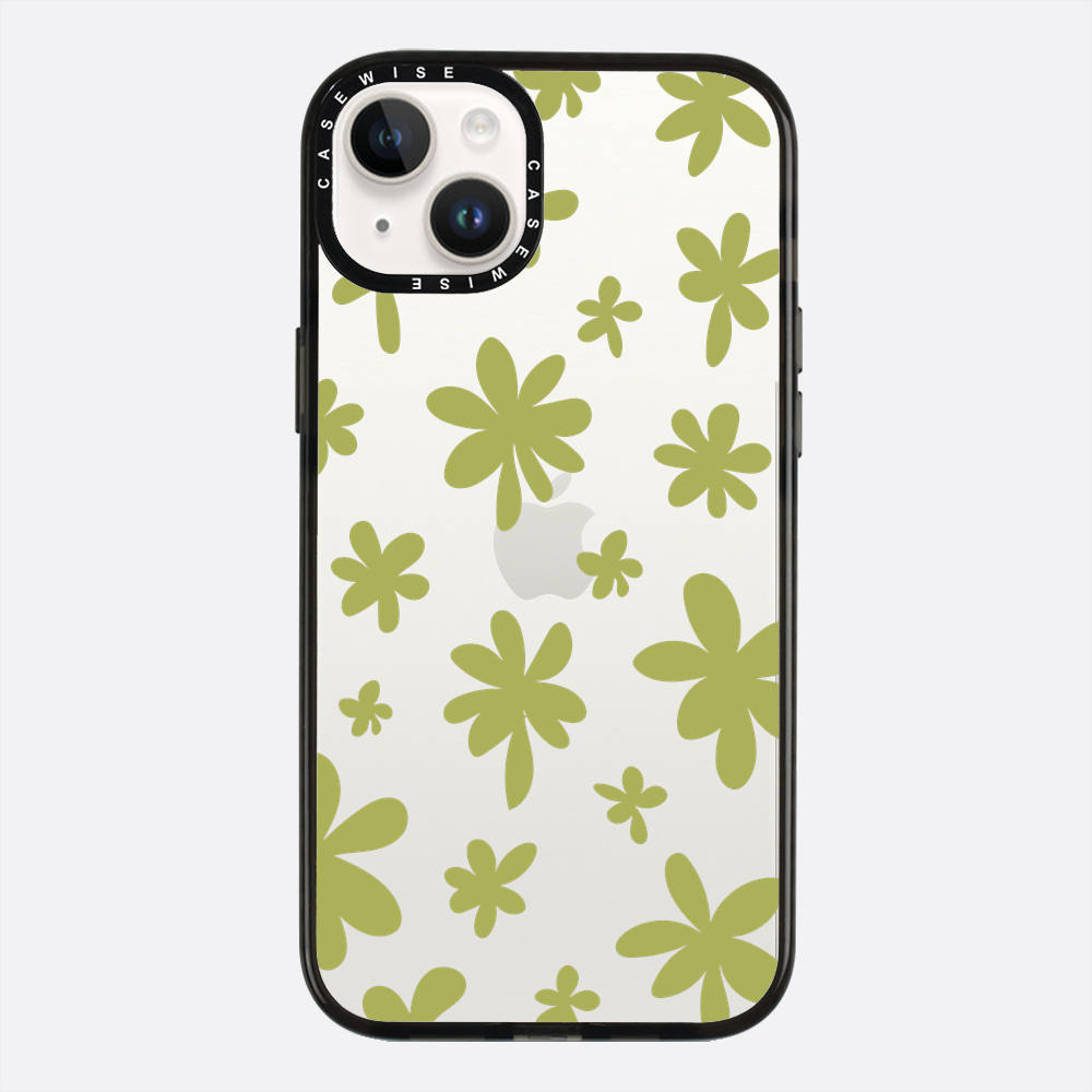 Zielone Kwiatki - Etui