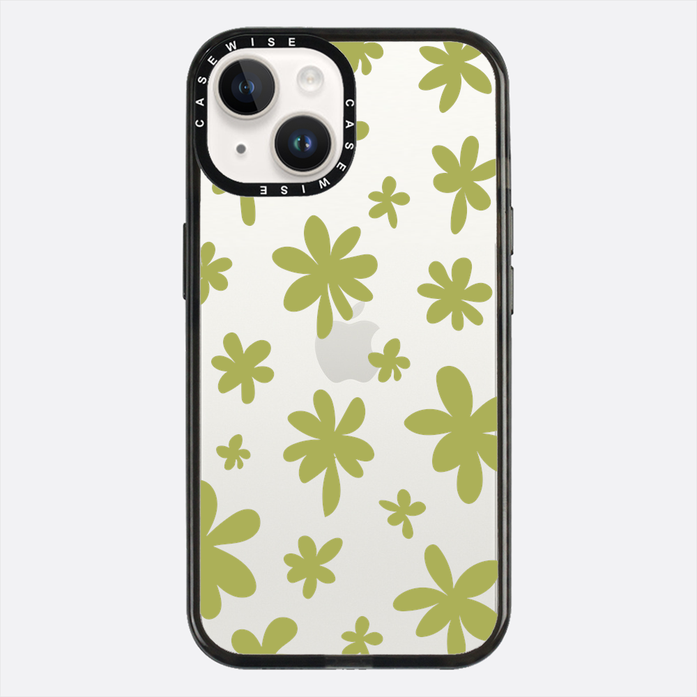 Zielone Kwiatki - Etui