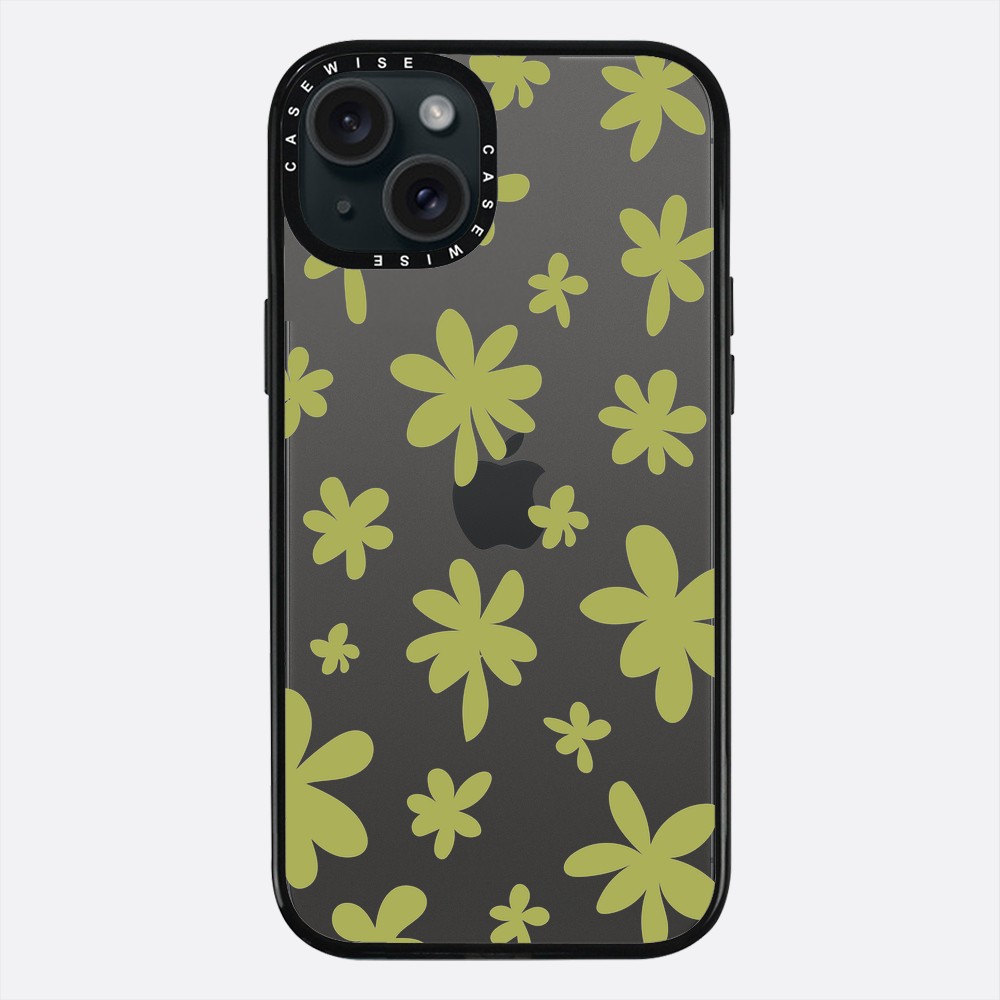 Zielone Kwiatki - Etui