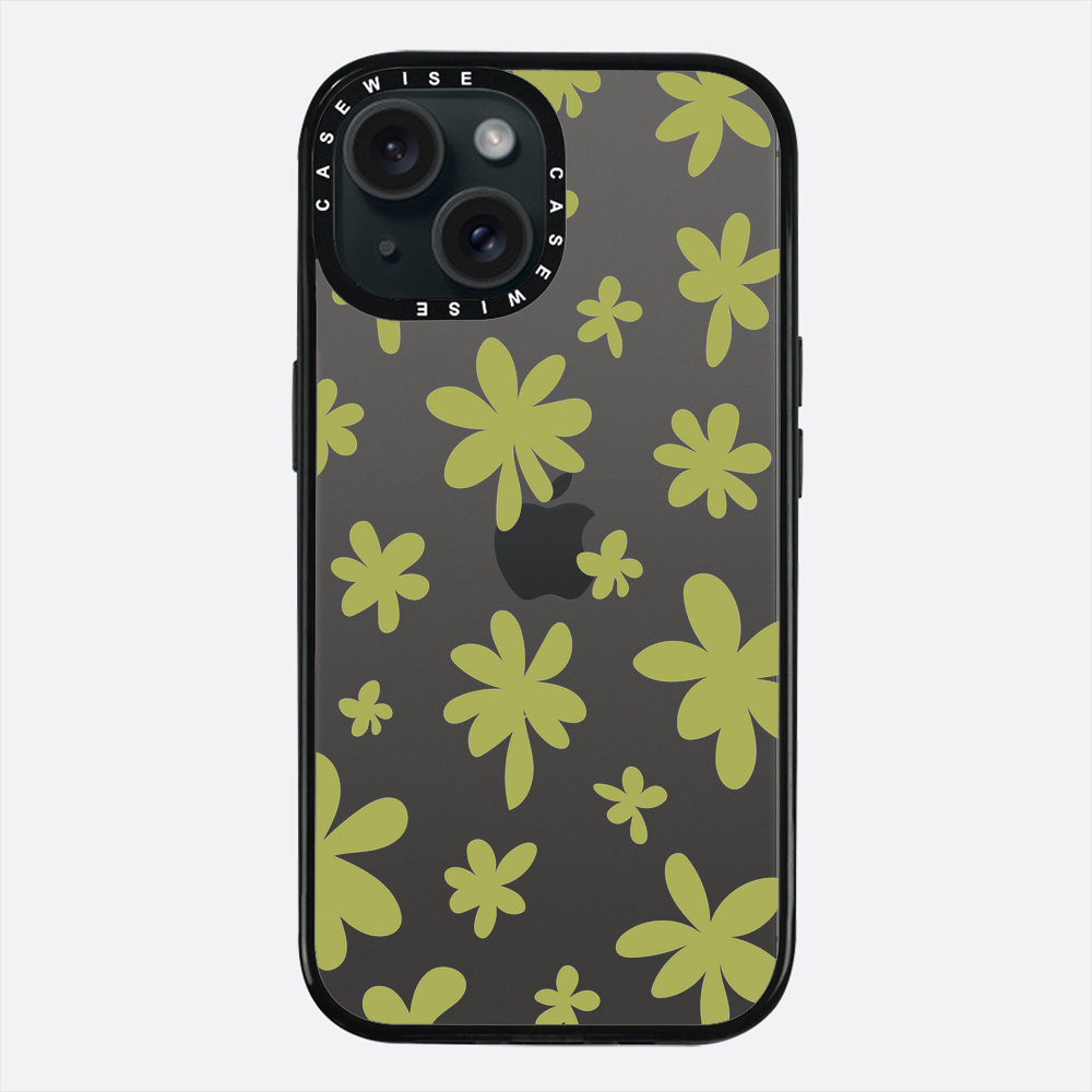 Zielone Kwiatki - Etui