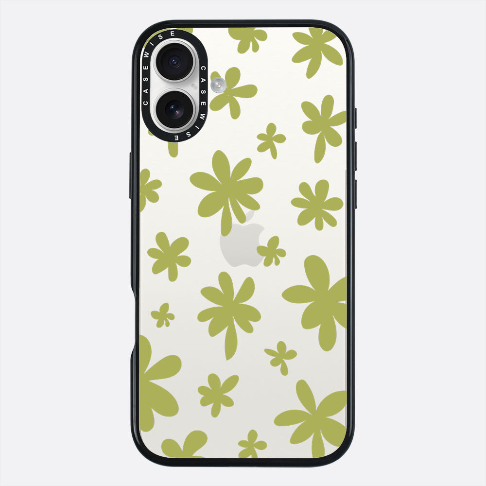 Zielone Kwiatki - Etui