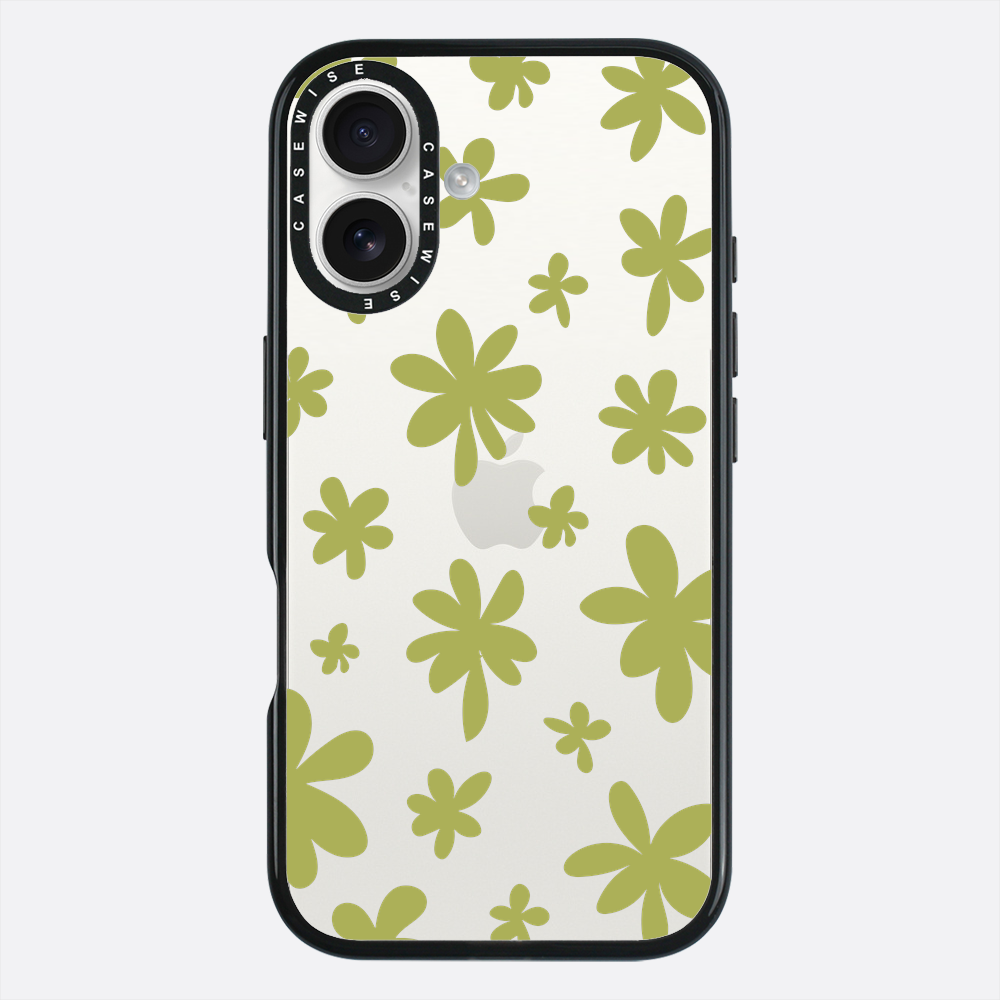 Zielone Kwiatki - Etui