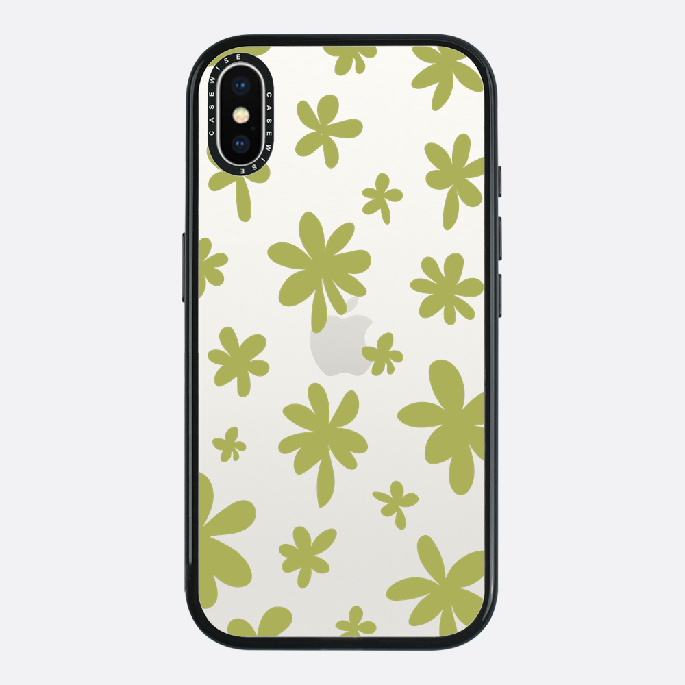 Zielone Kwiatki - Etui