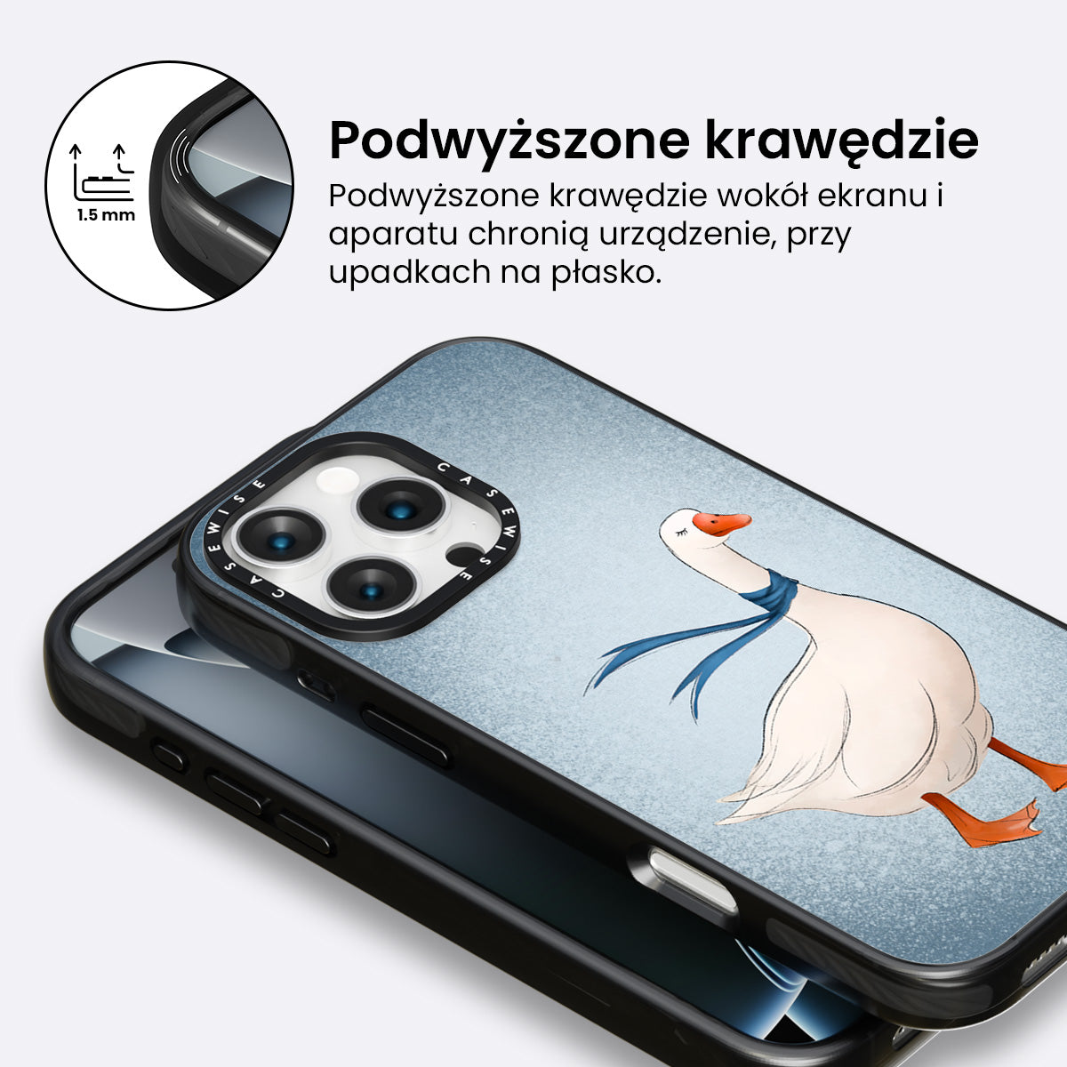 Biała gąska - Etui