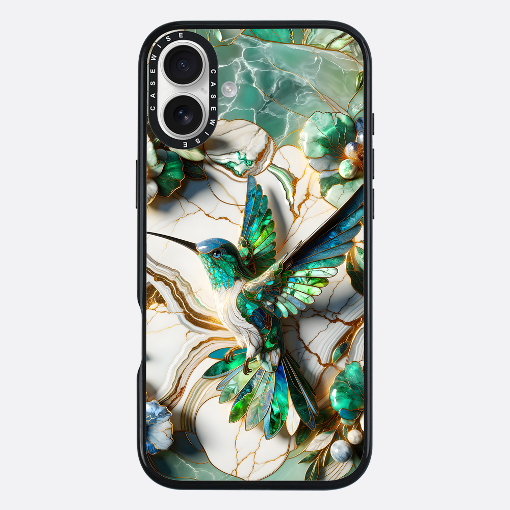 Hummingbird Kintsugi Art - Etui