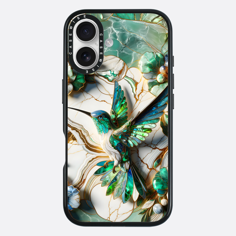 Hummingbird Kintsugi Art - Etui