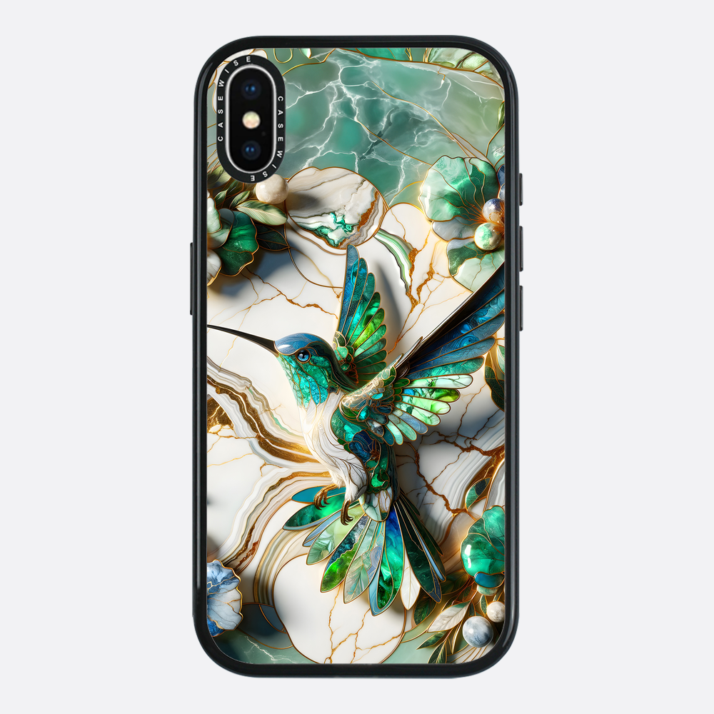 Hummingbird Kintsugi Art - Etui