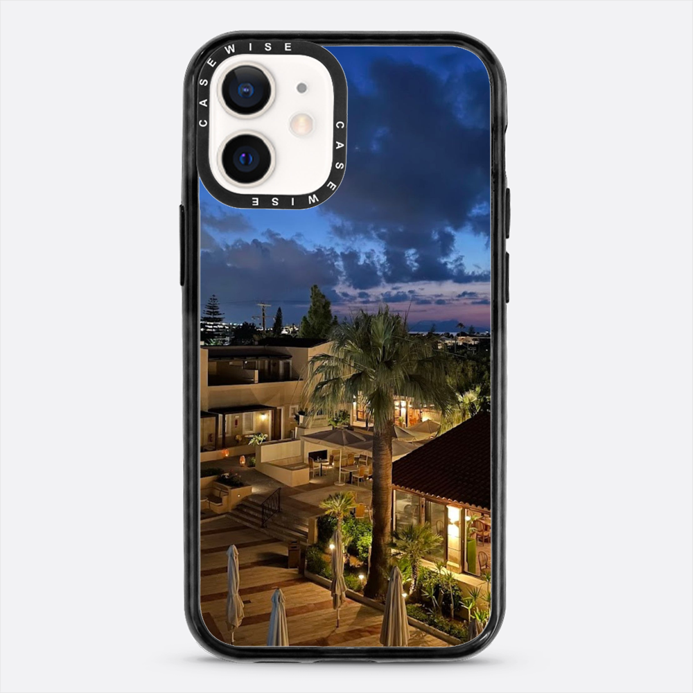 Kreta nocą night palm trees - Etui