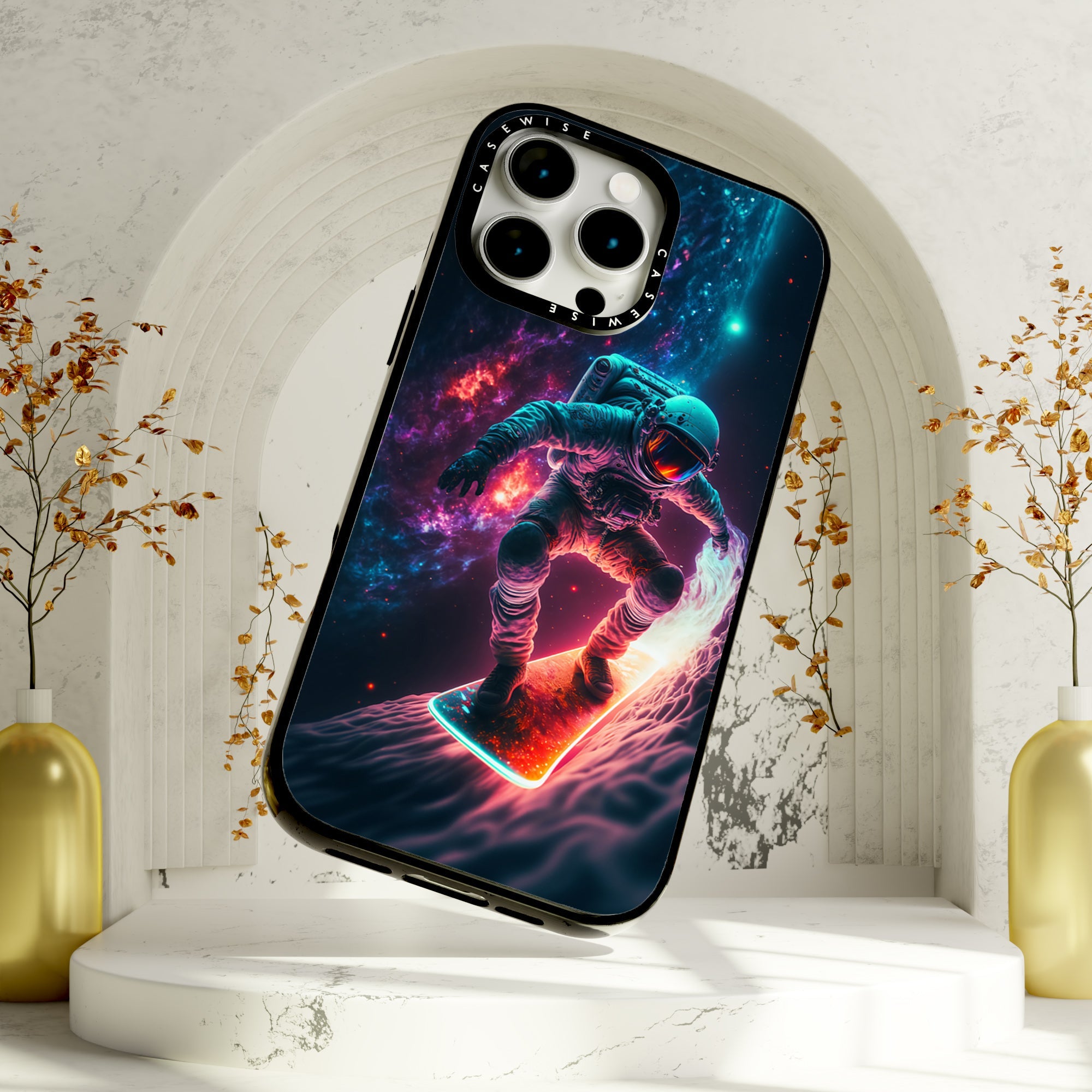 Galaxy Surfing Astronaut - Etui
