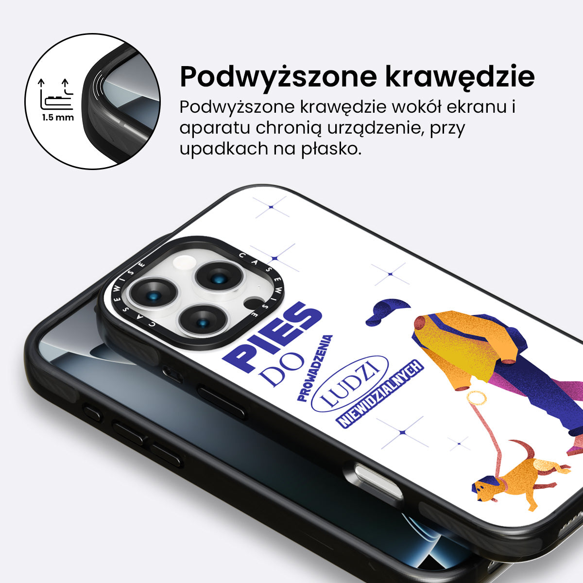 Pies do prowadzenia ludzi niweidzialnych - Etui