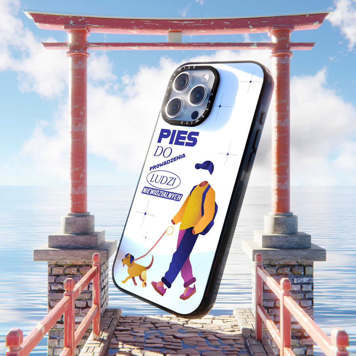 Pies do prowadzenia ludzi niweidzialnych - Etui
