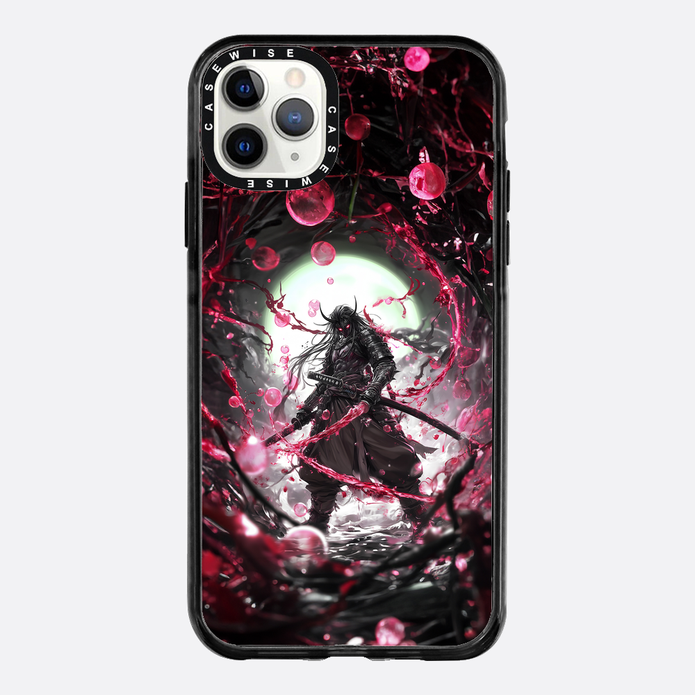Samuraj w czerwonych bąbelkach - Etui