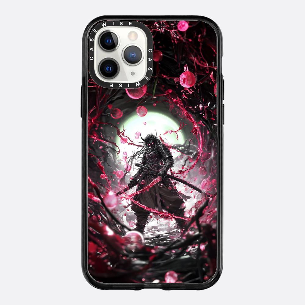 Samuraj w czerwonych bąbelkach - Etui