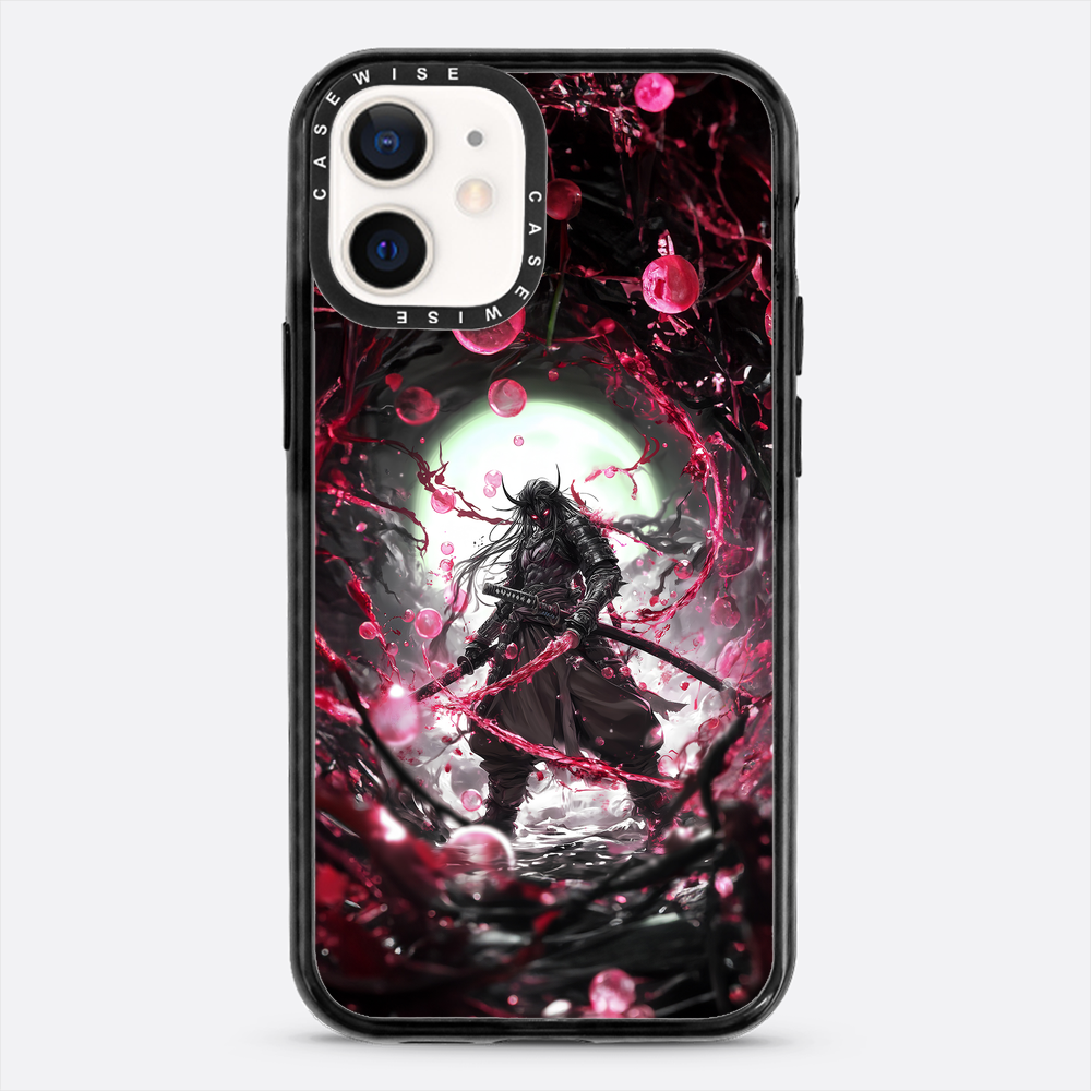 Samuraj w czerwonych bąbelkach - Etui
