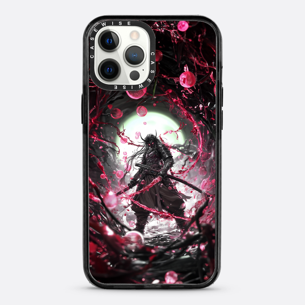 Samuraj w czerwonych bąbelkach - Etui