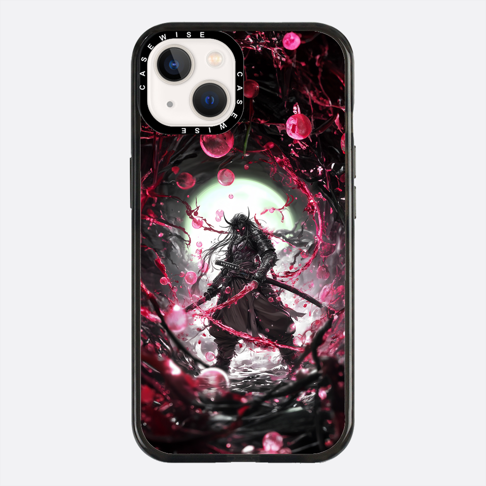 Samuraj w czerwonych bąbelkach - Etui