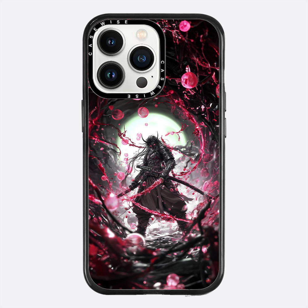 Samuraj w czerwonych bąbelkach - Etui